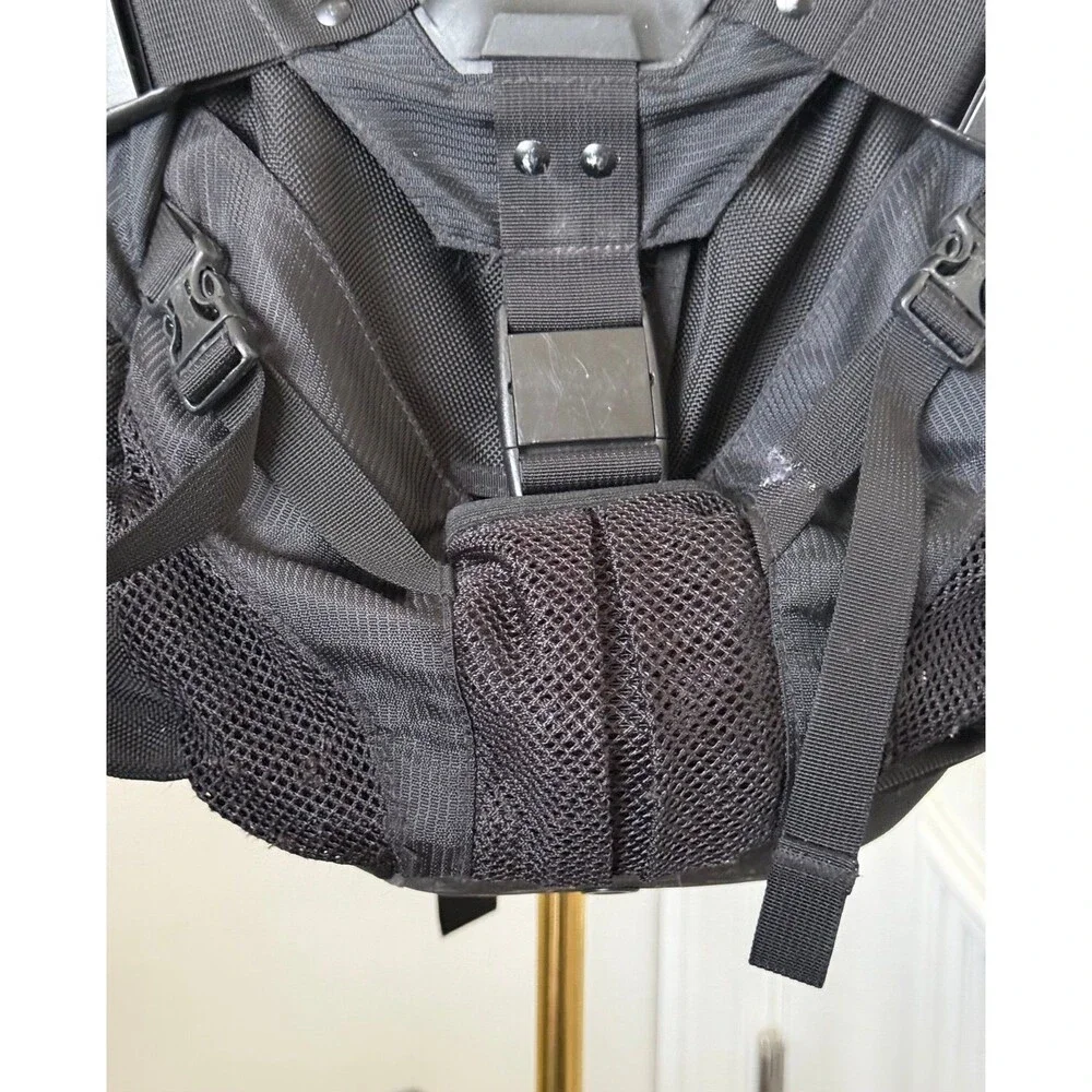 Vintage Oakley Icon 3.0 Tactical Backpack Black Y2K Tech Bag